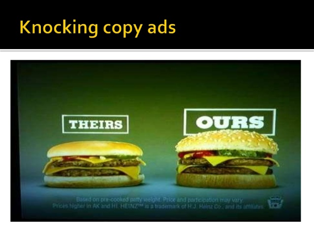 comparative advertisement